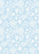 Evelyn Trail Sky Purity Wallpaper by Hoopla Walls