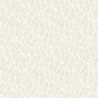 HWA1358W Zebra Leaf Linen Wallpaper by Hoopla Walls
