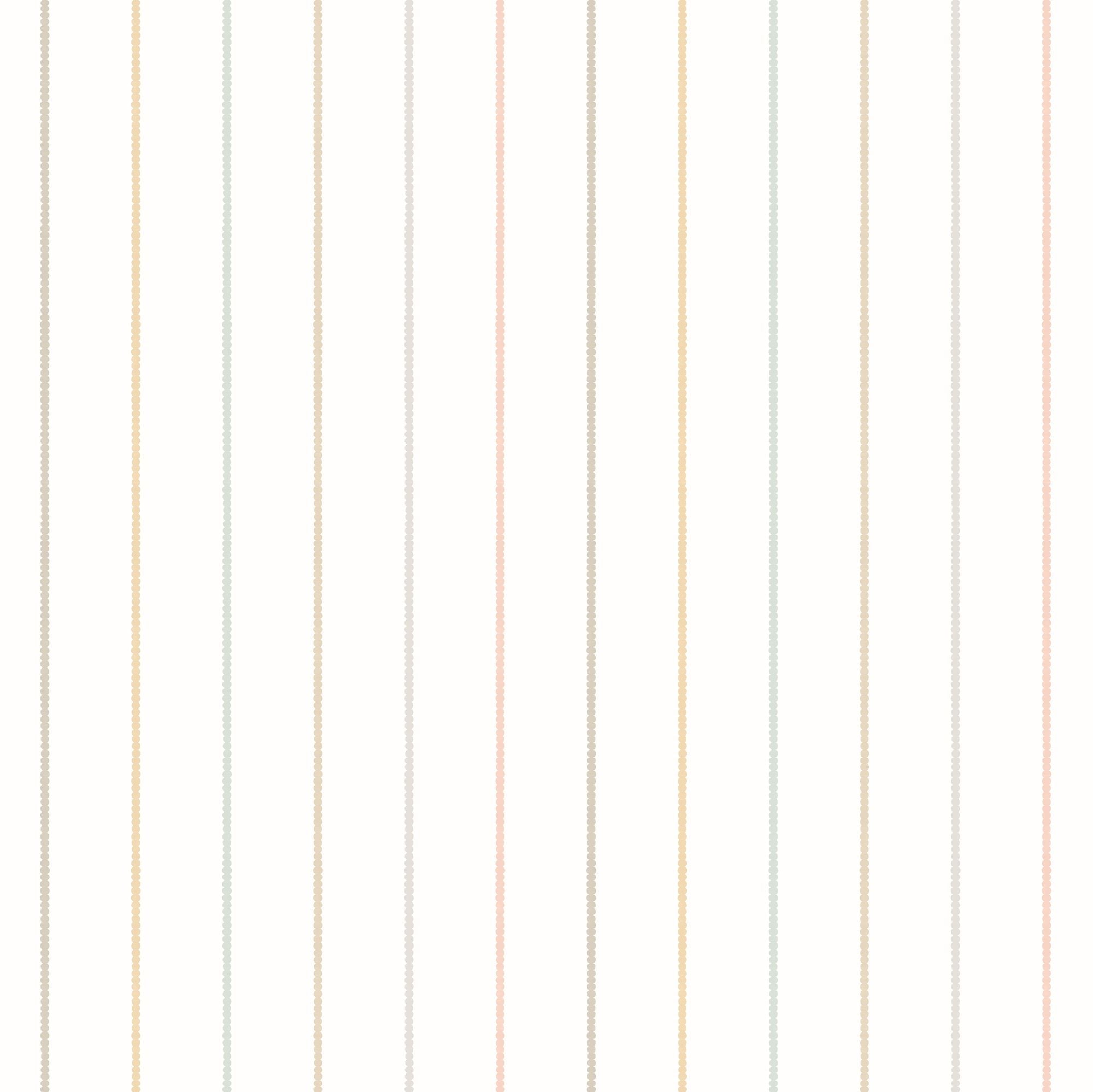 HWA1368W Scallop Stripe Linen & Straw Mix Wallpaper by Hoopla Walls