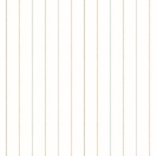 HWA1368W Scallop Stripe Linen & Straw Mix Wallpaper by Hoopla Walls