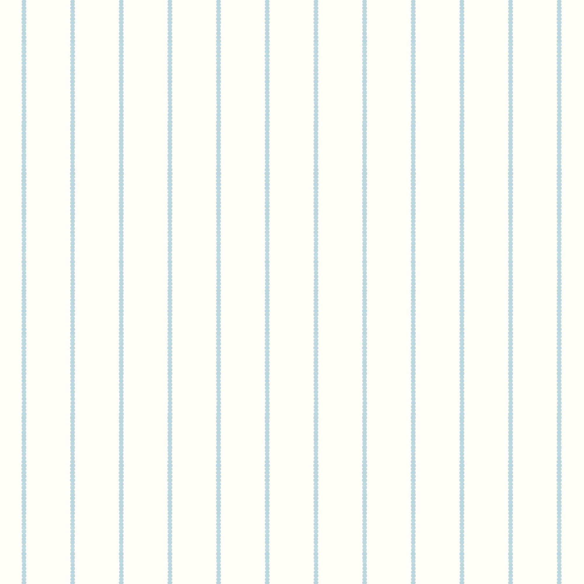 HWA1372W Scallop Stripe Petrol Wallpaper by Hoopla Walls