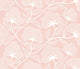 Dash Trail Rose Blush Purity Wallpaper by Hoopla Walls