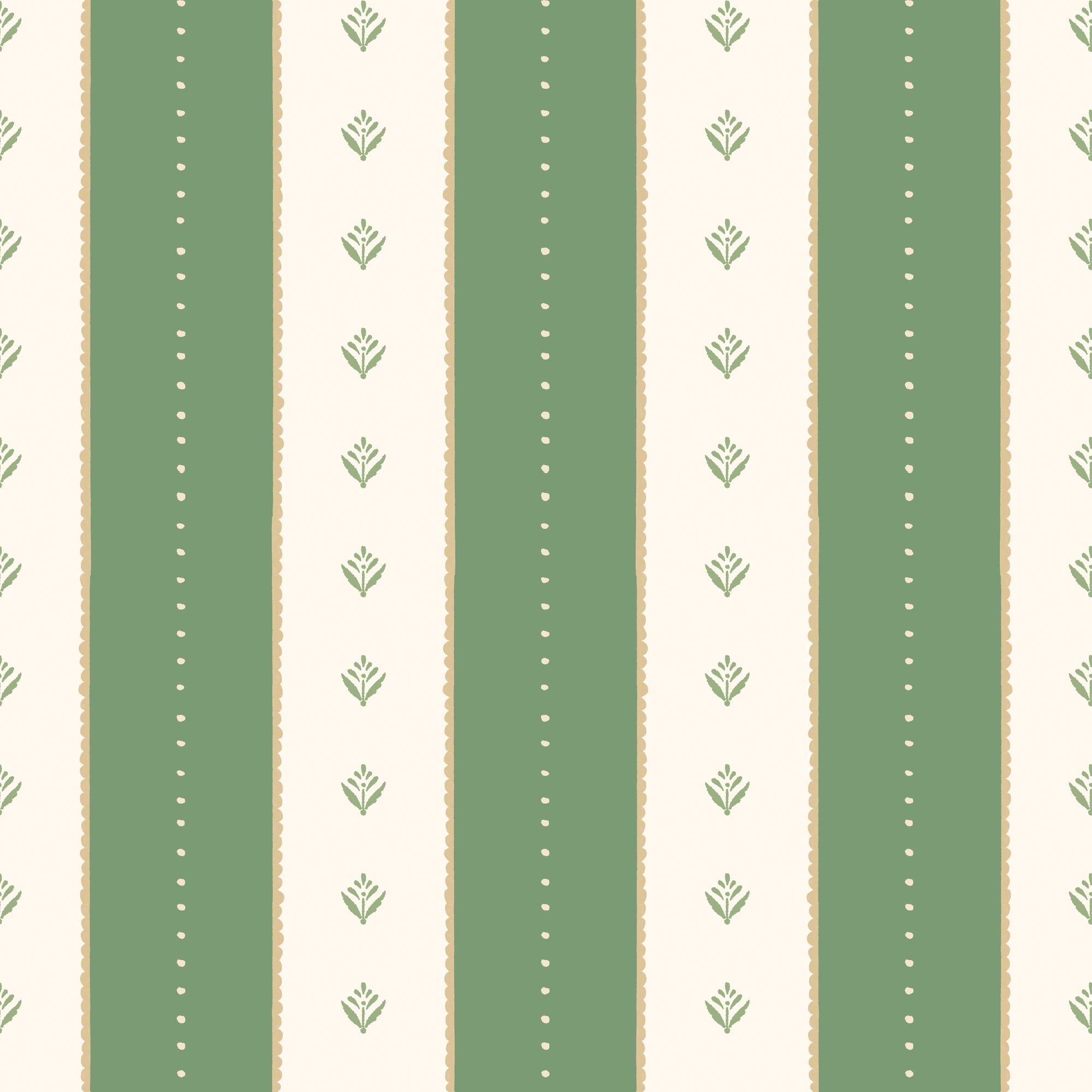 HWA1380W Decorative Stripe Forest Wallpaper by Hoopla Walls