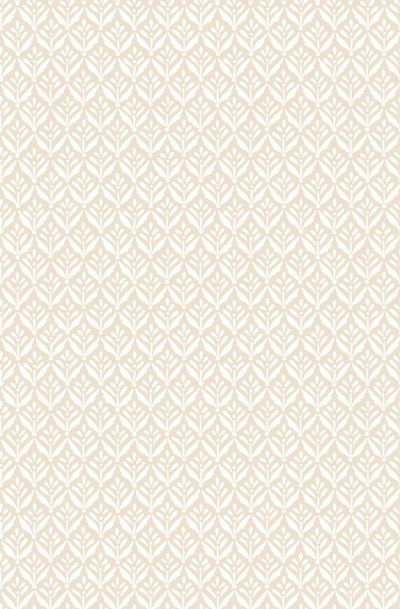 HWA1386W Mini Leaf Linen Wallpaper by Hoopla Walls