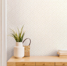 HWA1339W Dotty Vine Stone Wallpaper by Hoopla Walls