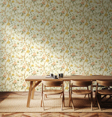 HWA1344W Bird Song Autumn Wallpaper by Hoopla Walls