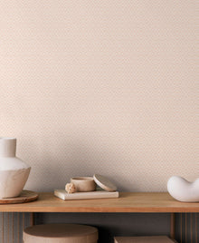 HWA1352W Ditsy Diamond Blush Wallpaper by Hoopla Walls