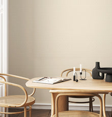 HWA1354W Ditsy Diamond Parchment Wallpaper by Hoopla Walls