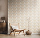 Verdant Leaves Parchment Oasis Wallpaper by Hoopla Walls