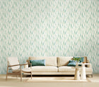 HWA1402W Eucalyptus Whisper Duck Egg Wallpaper by Hoopla Walls