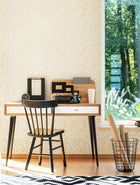 HWA1429W Maze Squiggle Soft Straw Wallpaper by Hoopla Walls