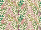 HWA1392W Verdant Leaves Ruby Green Wallpaper by Hoopla Walls