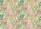 Verdant Leaves Ruby Green Oasis Wallpaper by Hoopla Walls