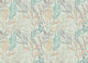 Verdant Leaves Sea & Stone Oasis Wallpaper by Hoopla Walls