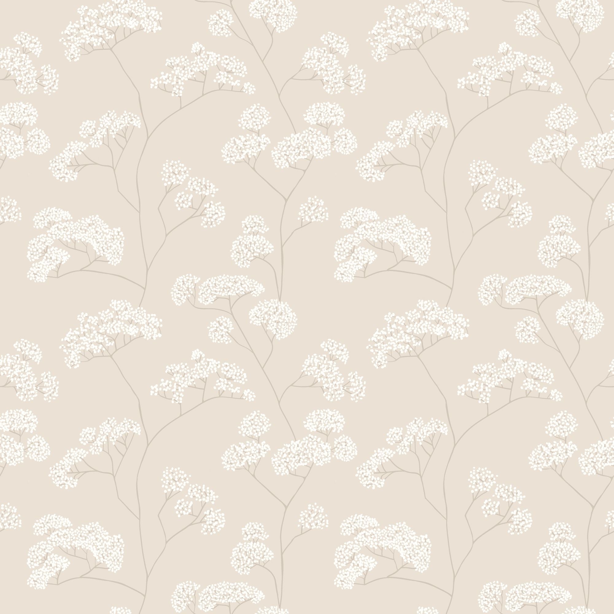 HWA1395W Elderflower Trail Shadow Wallpaper by Hoopla Walls