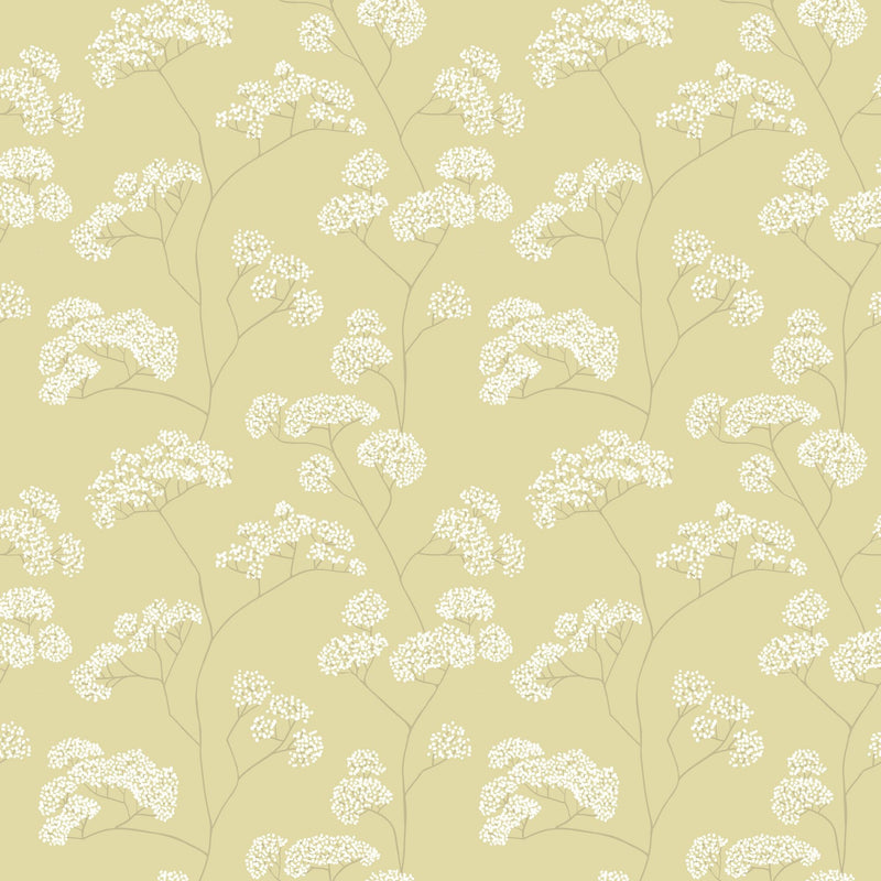 HWA1397W Elderflower Trail Pear Wallpaper by Hoopla Walls