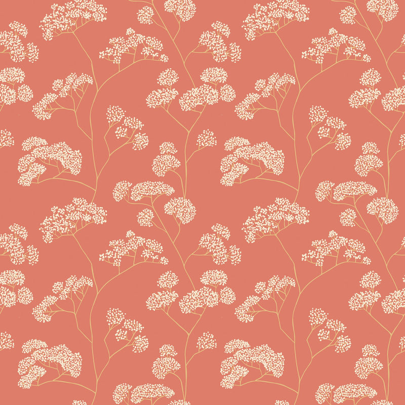 HWA1400W Elderflower Trail Spice Wallpaper by Hoopla Walls