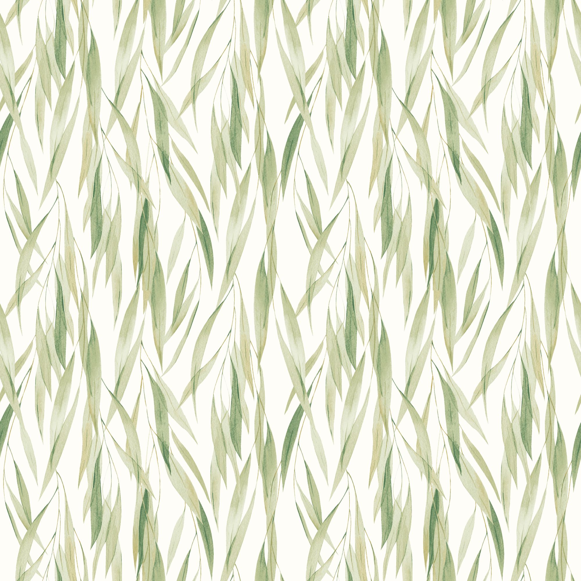HWA1401W Eucalyptus Whisper Sage & Thyme Wallpaper by Hoopla Walls