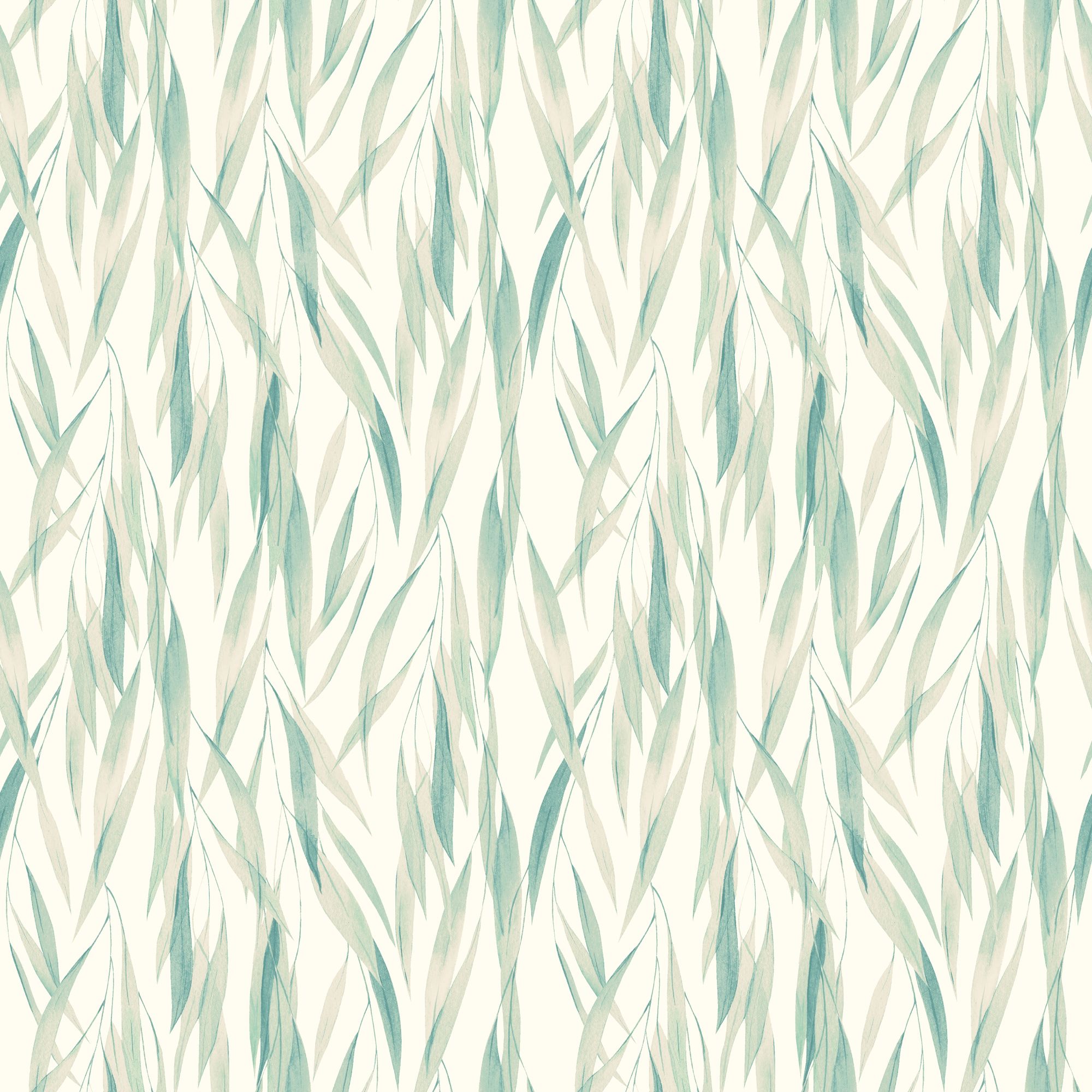 HWA1402W Eucalyptus Whisper Duck Egg Wallpaper by Hoopla Walls
