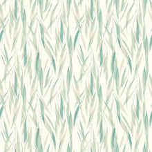 HWA1402W Eucalyptus Whisper Duck Egg Wallpaper by Hoopla Walls