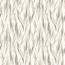 HWA1404W Eucalyptus Whisper Stone & Linen Wallpaper by Hoopla Walls