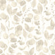 Watercolour Leaves Oyster Oasis Wallpaper by Hoopla Walls