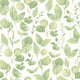 Watercolour Leaves Soft Sage Oasis Wallpaper by Hoopla Walls