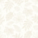 Leaf Silhouette Oatmeal Oasis Wallpaper by Hoopla Walls