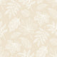 Leaf Silhouette Soft Sand Oasis Wallpaper by Hoopla Walls