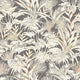 Tropical Canopy Charcoal & Stone Oasis Wallpaper by Hoopla Walls