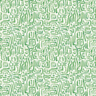 HWA1431W Maze Squiggle Emerald Wallpaper by Hoopla Walls