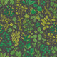 Botanical Leaves Charcoal & Emerald Oasis Wallpaper by Hoopla Walls