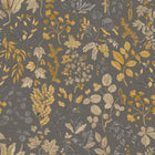 HWA1445W Botanical Leaves Bronze Age Wallpaper by Hoopla Walls
