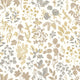 Botanical Leaves Stone & Sand Oasis Wallpaper by Hoopla Walls