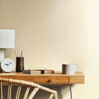 HWA1224W Ditsy Leaf Stripe Hay Wallpaper by Hoopla Walls