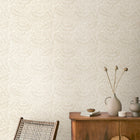 HWA1229W Leaf Vine Natural Wallpaper by Hoopla Walls