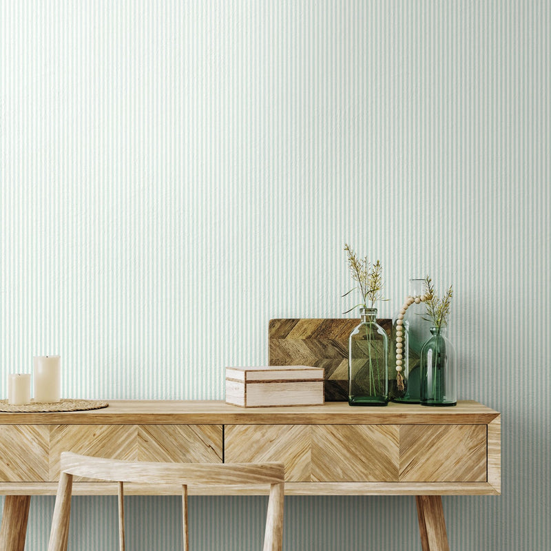HWA1238W Tiny Stripe Sky Wallpaper by Hoopla Walls
