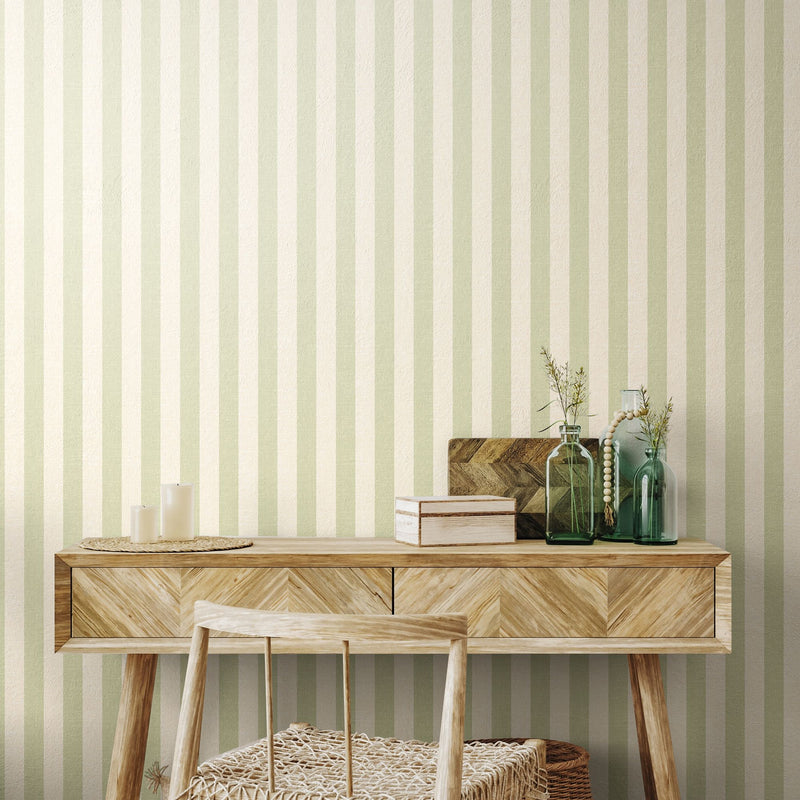 HWA1249W Shadow Stripe Linden Wallpaper by Hoopla Walls