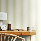 HWA1258W Chalk Stripe Apple Wallpaper by Hoopla Walls