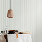 HWA1260W Chalk Stripe Sky Wallpaper by Hoopla Walls