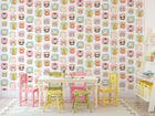 HWA1271W Picture Perfect Sugar Almond Wallpaper by Hoopla Walls