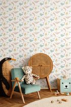 HWA1302W Ocean Adventure Honeycomb Wallpaper by Hoopla Walls