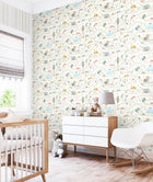 HWA1307W Road Trip Popcorn Wallpaper by Hoopla Walls
