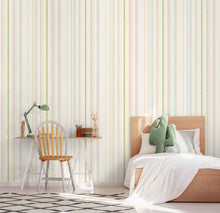 HWA1324W Stripey Ginger Mix Wallpaper by Hoopla Walls