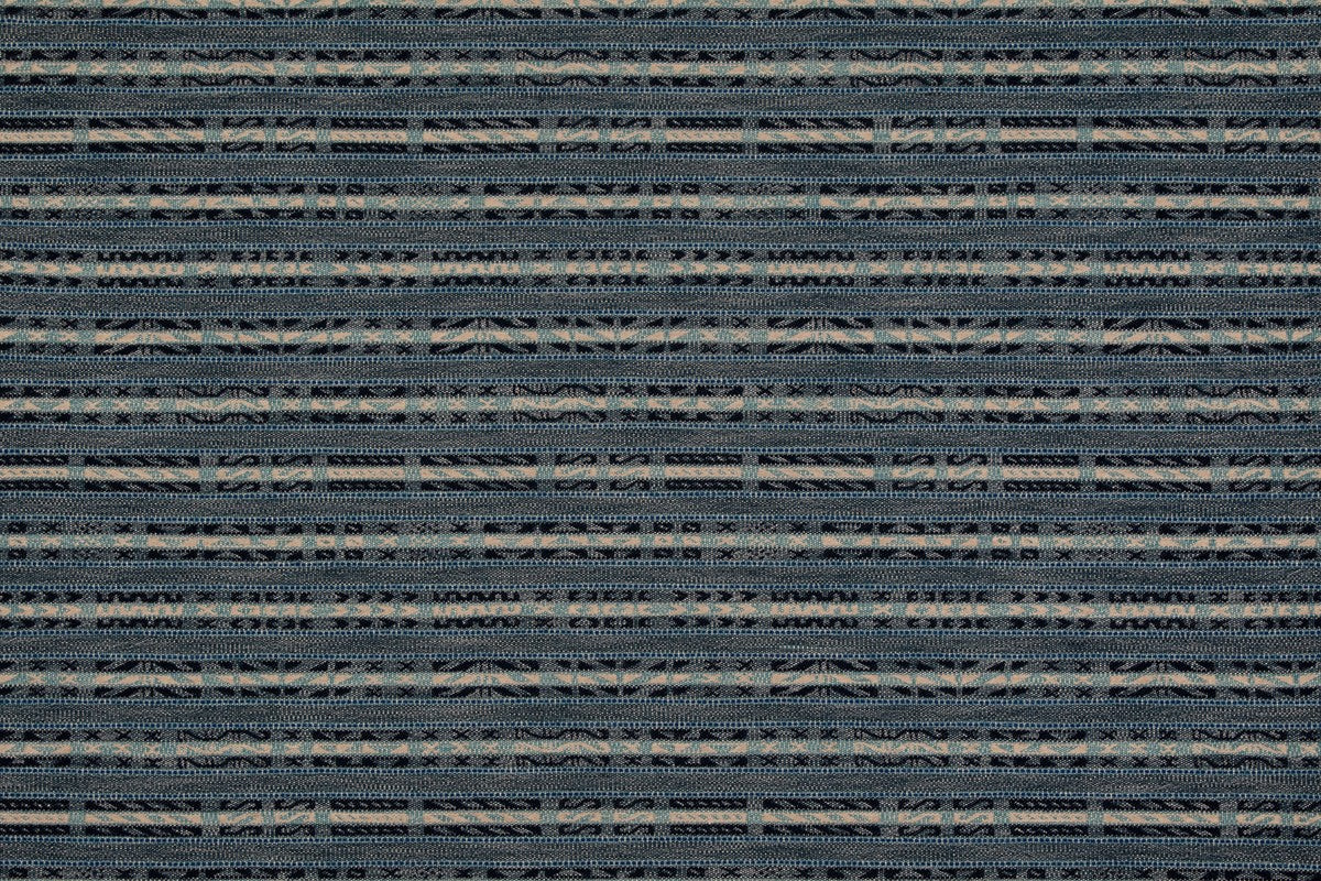 Hotline Indigo fabric by Christopher Farr Cloth