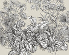 ICN50104M Roar Linen Mural by Ohpopsi
