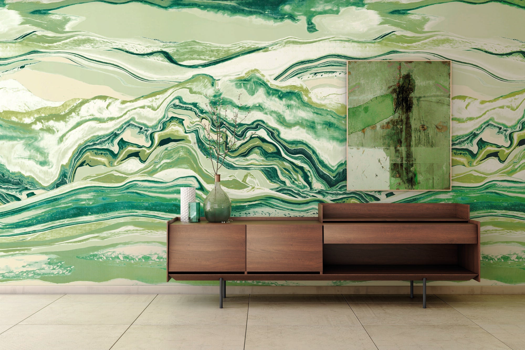 ICN50109M Metamorph Poison Mural by Ohpopsi