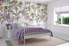 ICN50110M Trailing Wisteria Amethyst Mural by Ohpopsi