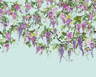 ICN50111M Trailing Wisteria Amethyst & Sky Mural by Ohpopsi