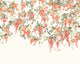 Trailing Wisteria Peach Icon Murals Mural by Ohpopsi